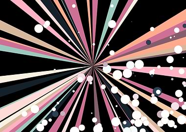 Universe Colorful Lines