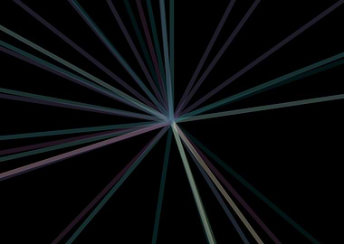 Universe Colorful Lines