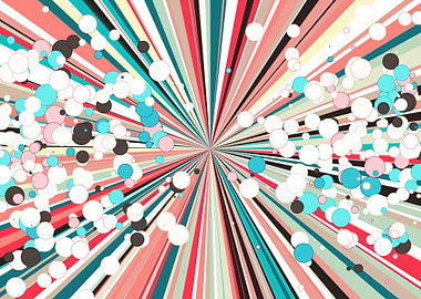 Universe Colorful Lines