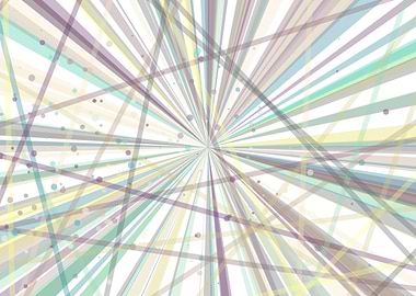 Universe Colorful Lines