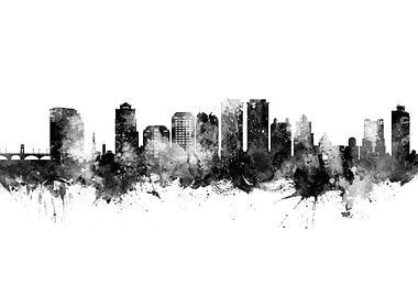 West Palm Beach Skyline