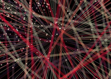 Universe Colorful Lines