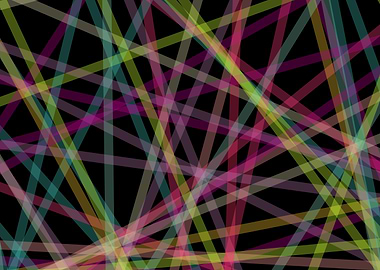 Universe Colorful Lines