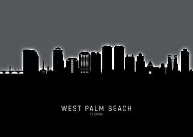 West Palm Beach Skyline