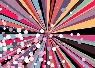 Universe Colorful Lines