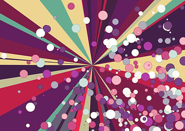 Universe Colorful Lines