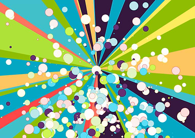 Universe Colorful Lines