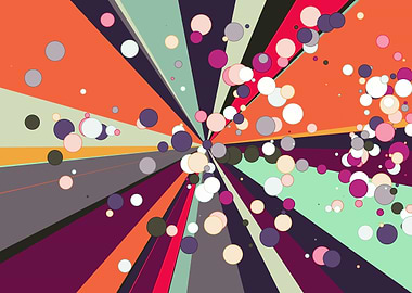 Universe Colorful Lines