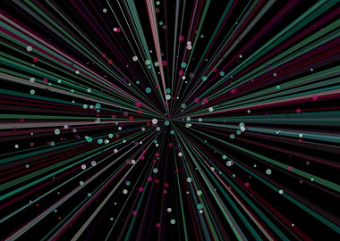 Universe Colorful Lines