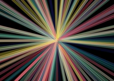 Universe Colorful Lines