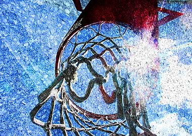 basketball art skylight