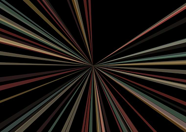 Universe Colorful Lines