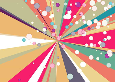 Universe Colorful Lines