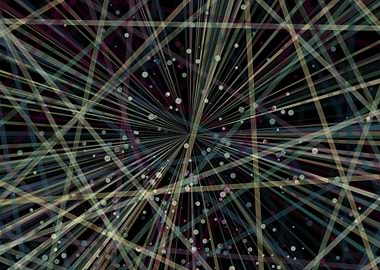 Universe Colorful Lines