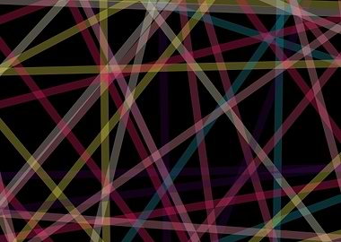 Universe Colorful Lines