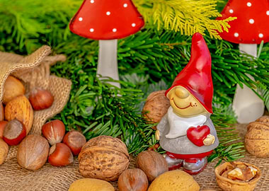 Christmas Decoration Nuts