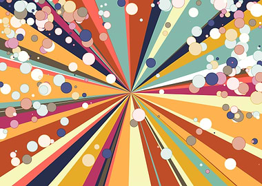 Universe Colorful Lines