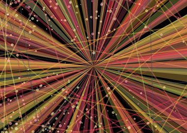 Universe Colorful Lines