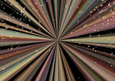 Universe Colorful Lines