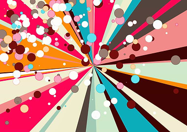 Universe Colorful Lines