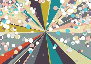 Universe Colorful Lines