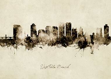 West Palm Beach Skyline