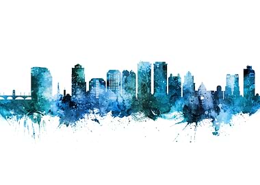 West Palm Beach Skyline