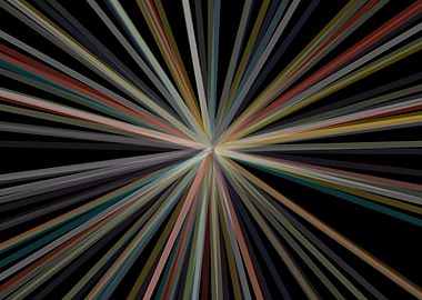 Universe Colorful Lines