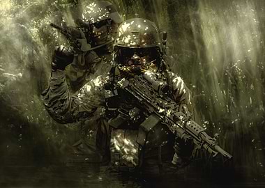 Green Berets soldiers