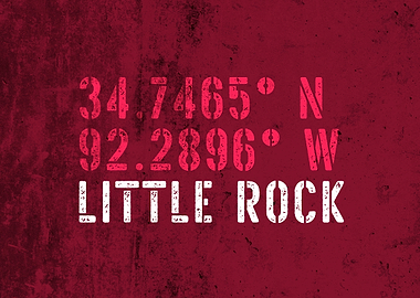 Little Rock Coordinates