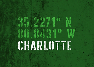 Charlotte City Coordinates