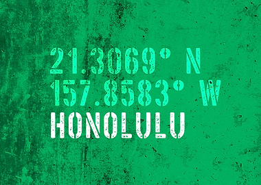 Honolulu City Coordinates
