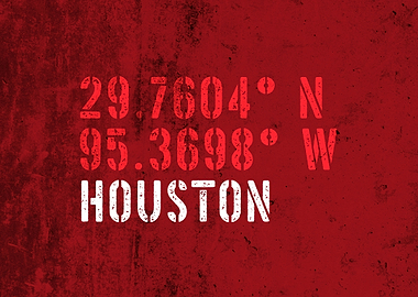 Houston City Coordinates