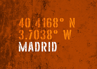Madrid City Coordinates