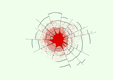 Bullet Holes in Glass