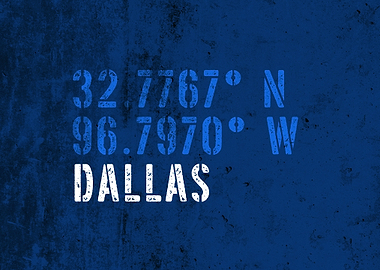 Dallas City Coordinates