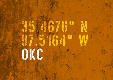 Oklahoma City Coordinates