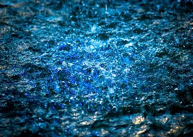 Water Color Blue