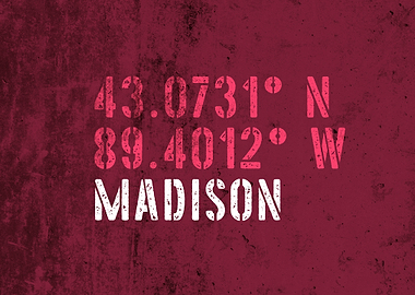 Madison City Coordinates