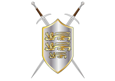 Crossed Swords and Shield