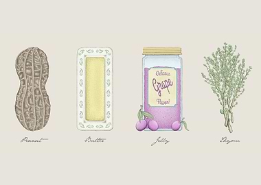 Peanut Butter Jelly Thyme