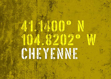 Cheyenne City Coordinates