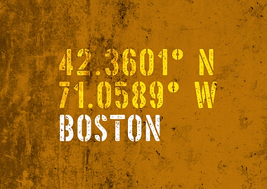 Boston City Coordinates