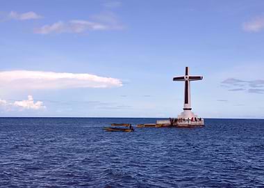 sunken cemetery