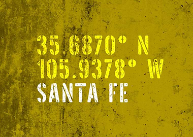 Santa Fe City Coordinates