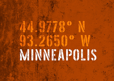 Minneapolis Coordinates