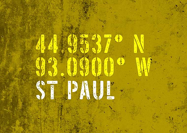 St Paul City Coordinates