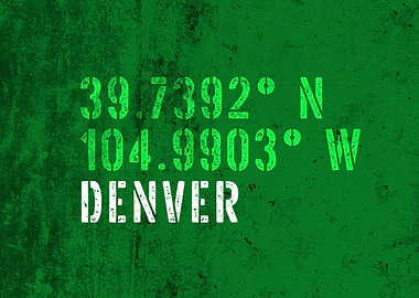 Denver City Coordinates