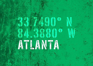 Atlanta City Coordinates