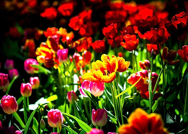 Colorful Tulips
